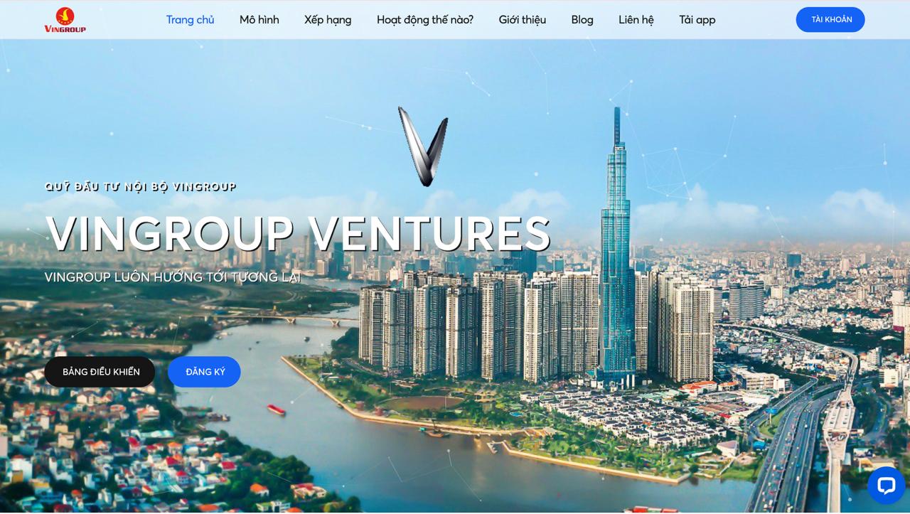WEB ĐẦU TƯ VINGROUP