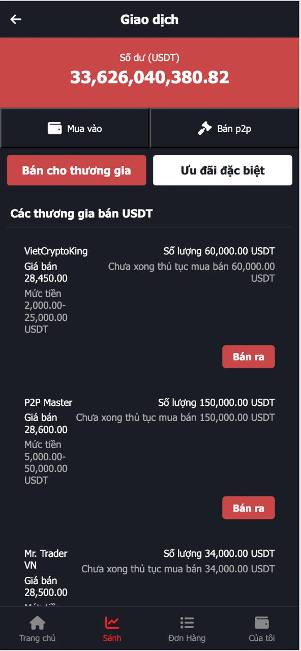 WEB MUA BÁN USDT - Ảnh 3