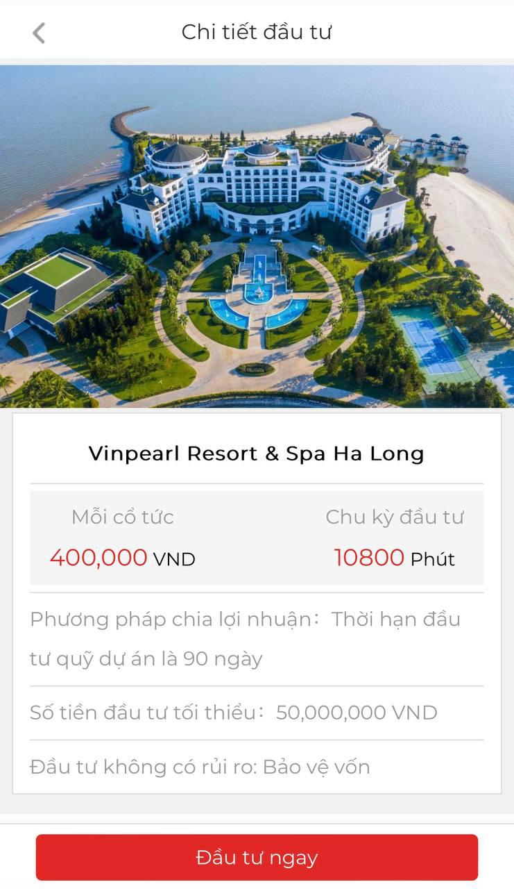 APP ĐẦU TƯ VINPEARL - Ảnh 6
