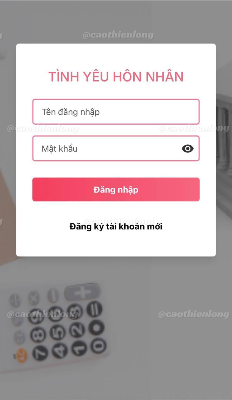 APP HẸN HÒ YÊU THƯƠNG