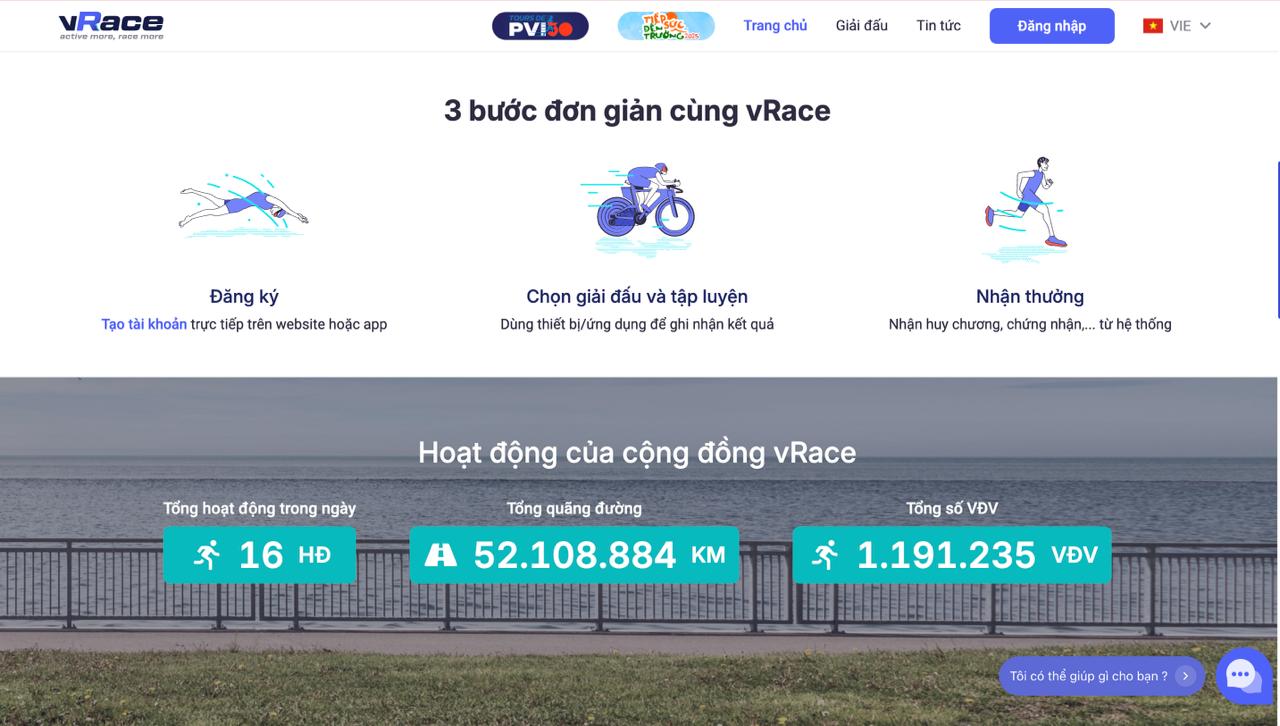 WEBSITE ĐĂNG KÝ GIẢI THI ĐẤU TẬP LUYỆN - Ảnh 2