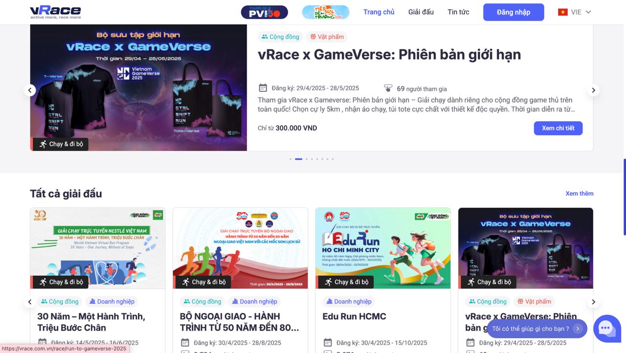 WEBSITE ĐĂNG KÝ GIẢI THI ĐẤU TẬP LUYỆN - Ảnh 3